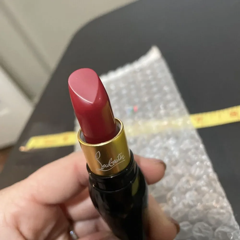Christian Louboutin Rouge Velvet Matte Lipstick 001M 0.13 oz No Box Or Topper